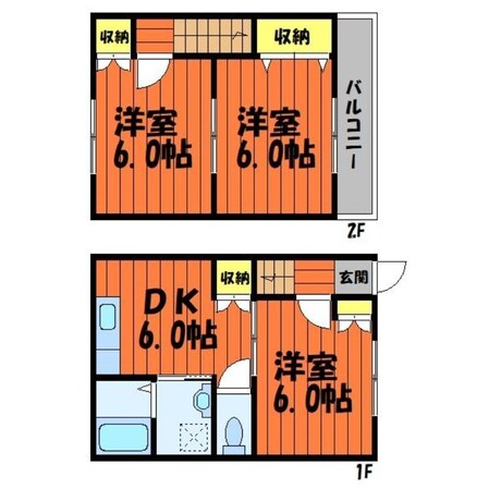 杉の丘の物件間取画像